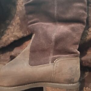 UGG Chocolate Brown Heeled Boots